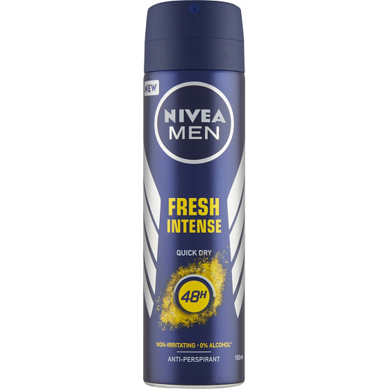 Nivea Men Fresh Intense 48h Antitranspirant Deodorant Spray für Männer 150 ml
