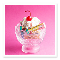 Crazy Rumors Banana Split Lippenbalsam mit Bananengeschmack 4,4 ml