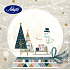 Nekupto Papierservietten 3-lagig 33 x 33 cm 20 Stück Weiß mit Schneeglöckchen