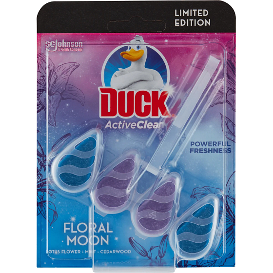 Duck Active Clean Floral Moon Toilettenreiniger mit Duft 38,6 g