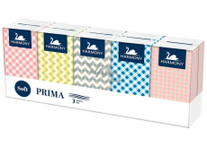 Harmony Prima 3-lagig Papier Taschentücher 10 x 10 Stück