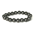 Magnetovec Schlankheits-Magnetarmband elastisch Naturstein, Kugel 10 mm / 16 - 17 cm