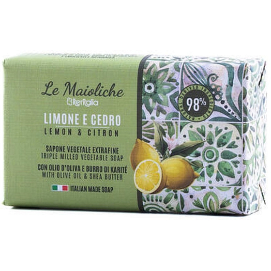 Iteritalia Citron pflanzliche Toilettenseife 175 g