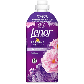 Lenor Amethyst & Floral Bouquet koncentrovaná aviváž 59 dávek 1239 ml