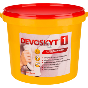 Devoskyt hrubost 1, stěrková hmota do interiéru, 5 kg Devoskyt hrubost 1, stěrková hmota do interiéru, 5 kg