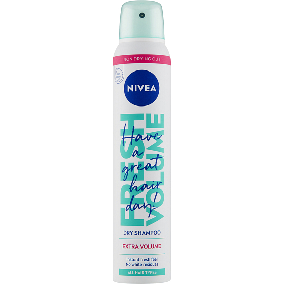 Nivea Fresh suchý šampon pro světlejší tón vlasů, 200 ml