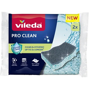 Vileda Pro Clean Viskose-Schwamm für Geschirr, 2 St.