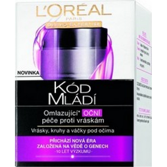 Loreal Paris Youth Code Code of Youth Verjüngende Anti-Falten Augencreme 15 ml