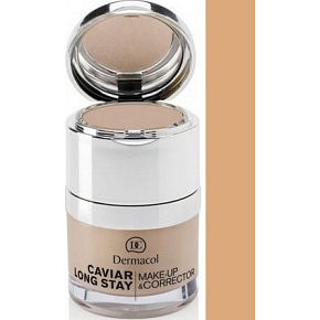 Dermacol Caviar Long Stay Make-Up & Corrector Make-up mit Kaviar und Perfektionierer 03 Nude 30 ml