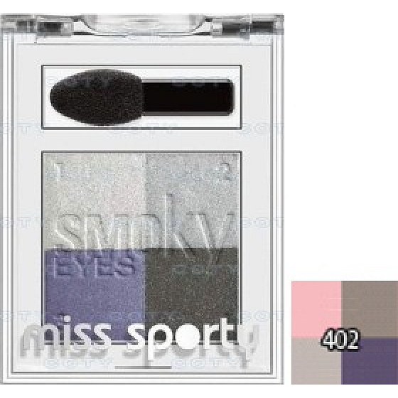 Miss Sports Studio Color Smoky Quattro Lidschatten 402 Green Eyes 2,2 g