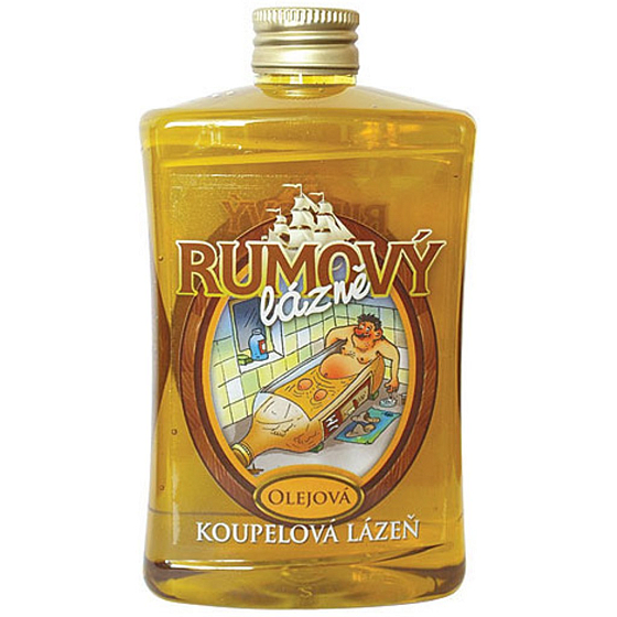 Böhmen Geschenke Rum Kosmetik Ölbad mit dem Duft von Rum 300 ml