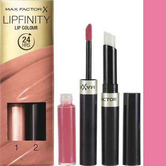 Max Factor Lipfinity Lip Color Lippenstift & Glanz 022 Forever Lolita 2,3 ml und 1,9 g