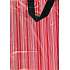 Presse Plastiktüte 43 x 39 cm roter Streifen mit Griff 1 Stück