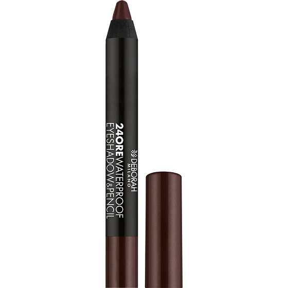 Deborah Milano 24Ore 2in1 wasserdichter Lidschatten und Eyeliner 05 Mat Chocolate 2 g