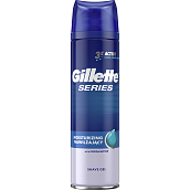 Gillette Series Feuchtigkeitsspendendes Rasiergel, 200 ml