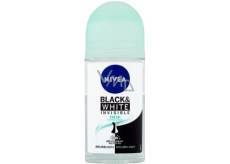 Nivea Invisible Black & White Frische Kugel Antitranspirant Deodorant Roll-On für Frauen 50 ml