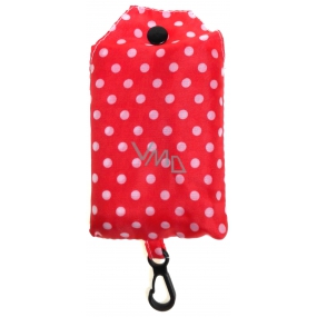 Albi Handtasche Tasche Rot mit Tupfen 42 × 36 cm
