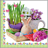 Papierservietten 3-lagig 33 x 33 cm 20 Stück Osterhase, Becher, Blumentopf