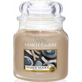Yankee Candle Seaside Woods - Duftkerze Classic Seaside Woods Classic Medium Glass 411 g