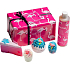 Bomb Cosmetics Flamingo - Lässt Flamingle ballistisch 160 g + Block 2 x 50 g + Duschgel 300 ml + Seife 100 g, Kosmetikset