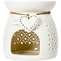 Herz & Zuhause Aromalampa klein weiß 9,5 cm