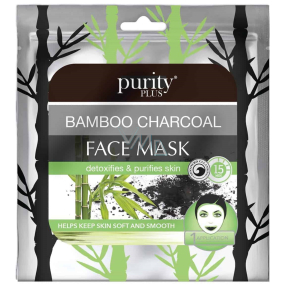 Purity Plus Charcoal entgiftende und reinigende Gesichtsmaske mit Aktivkohle 1 Stück
