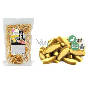 Fine Dog FoN Meat Snack Enten-Sandwich mit hohem Fleischanteil, Fleisch-Leckerli für Hunde 1 kg