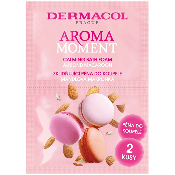 Dermacol Aroma Moment Mandel-Makrone Badeschaum 2 x 15 ml