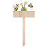Holzschild Biene 16 x 40 cm