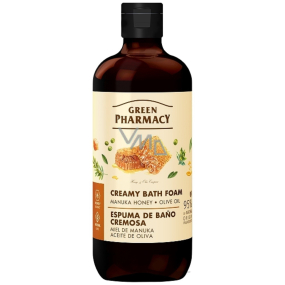 Green Pharmacy Manuka med a olivový olej krémová pěna do koupele 500 ml Green Pharmacy Manuka med a olivový olej krémová pěna do koupele 500 ml
