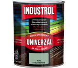 Industrol S2013 universell glänzende Deckfarbe für Metall und Holz, 1010 Pastellgrau, 750 ml