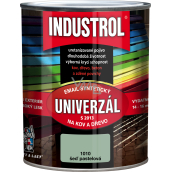 Industrol S2013 universell glänzende Deckfarbe für Metall und Holz, 1010 Pastellgrau, 750 ml