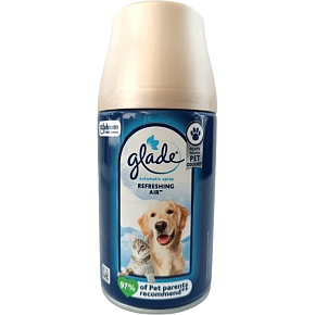 Glade Refreshing Air Haustiere automatischer Lufterfrischer Nachfüllpackung Spray 269 ml