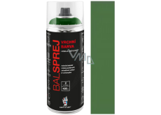 Balsprej vrchní univerzální akrylový sprej RAL 6001 Zelená smaragdová 400 ml