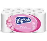 Big Soft Plus 2-lagiger Toilettenpapier, 16 Rollen, 17,6 m Rolle