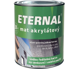 Eternal mat akrylátový univerzální barva na dřevo kov beton, 17 žlutá, 700 g