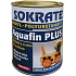 Sokrates Aquafin Plus Glanz Grund- und Decklack für Holz im Innenbereich, 600 g