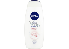 Nivea Care & Roses sprchový gel, 500 ml