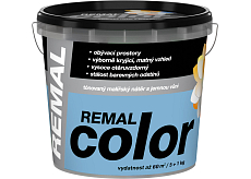 REMAL Color Malerfarbe für Wände Vergissmeinnicht, 5+1 kg