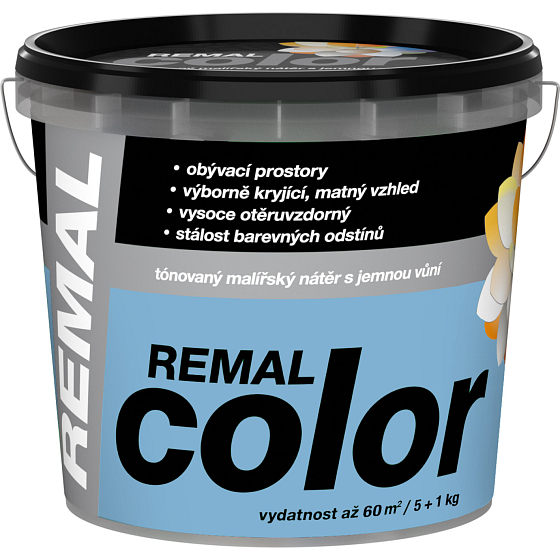 REMAL Color Wandfarbe Pomněnka, 5+1 kg