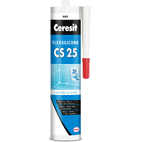 Ceresit CS25 sanitärsilikon, anthrazit, 280 ml