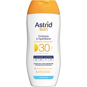 Astrid Sun OF 30 feuchtigkeitsspendende Sonnenmilch, 200 ml
