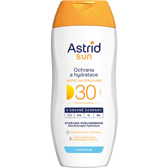 Astrid Sun OF 30 feuchtigkeitsspendende Sonnenmilch, 200 ml