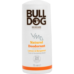 Bulldog Deodorant Roll-On Zitrone und Bergamot, 75 ml