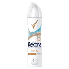 Rexona Dry Linen Trockenes Antitranspirant Deodorant Spray für Frauen 150 ml