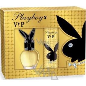 Playboy Vip für ihr Eau de Toilette 30 ml + Körperlotion 150 ml, Geschenkset