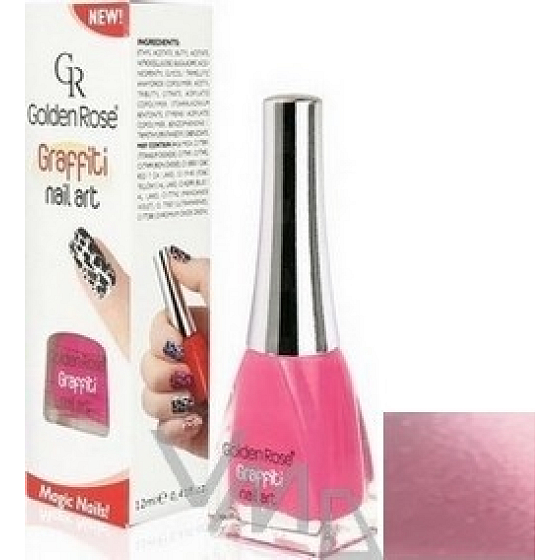 Golden Rose Graffiti Nail Art knisternder Nagellack Farbton 24 12 ml