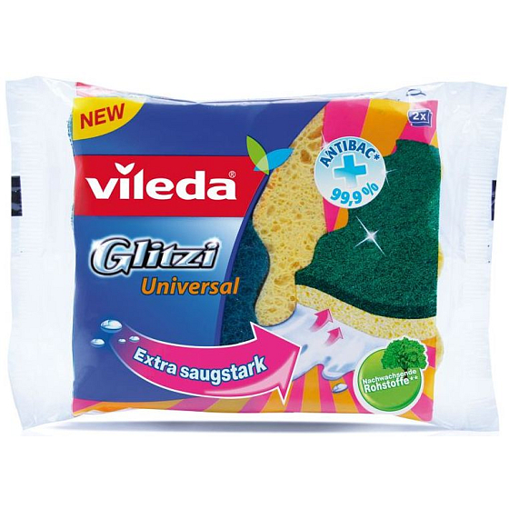 Vileda Glitzi Universal viskoser Schwamm 2 Stück