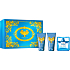 Versace Eau Fraiche Man Eau de Toilette 50 ml + Duschgel 50 ml + Aftershave 50 ml, Geschenkset