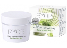 Ryor Natural Oil Nourishing Cream Für trockene und empfindliche Haut 50 ml